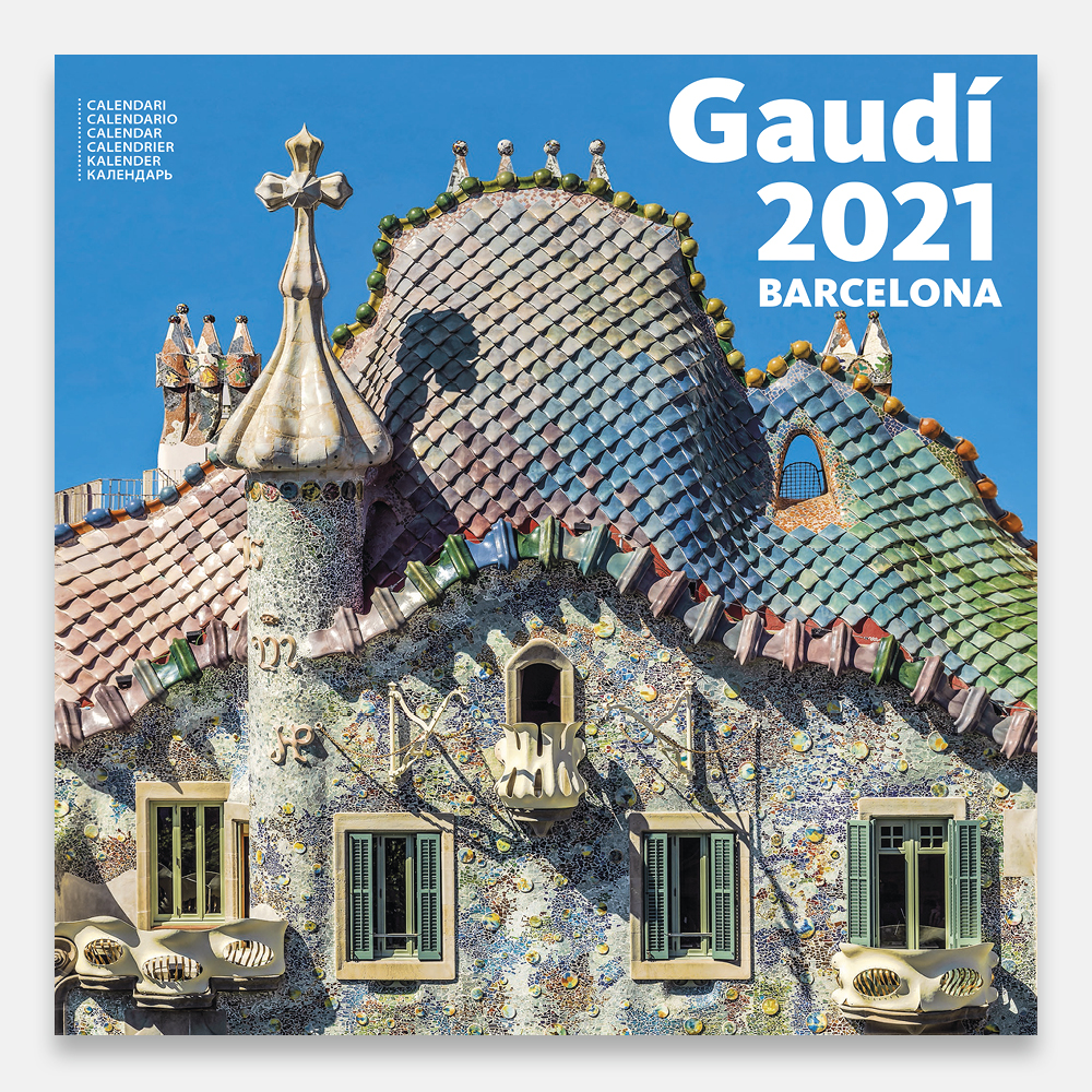 Calendar BIG Gaudí 1 A (batlló) Calendar BIG Gaudí 1 A (batlló) 21GG1 A Cara