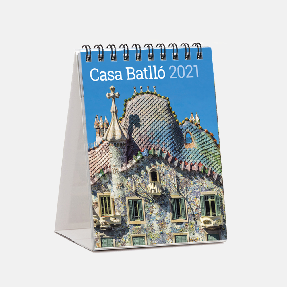 Calendar mini Casa Batlló Calendar mini Casa Batlló SM21BA Cara