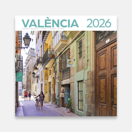 Calendari 2026 València 26val calendario pared 2026 valencia