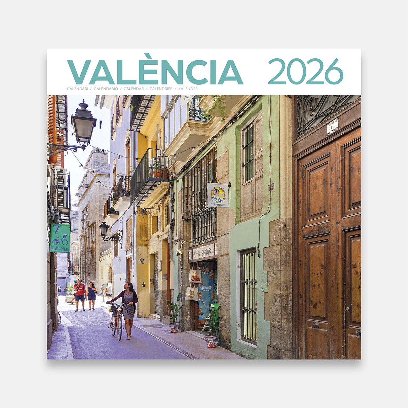 Calendari 2026 València 26val calendario pared 2026 valencia