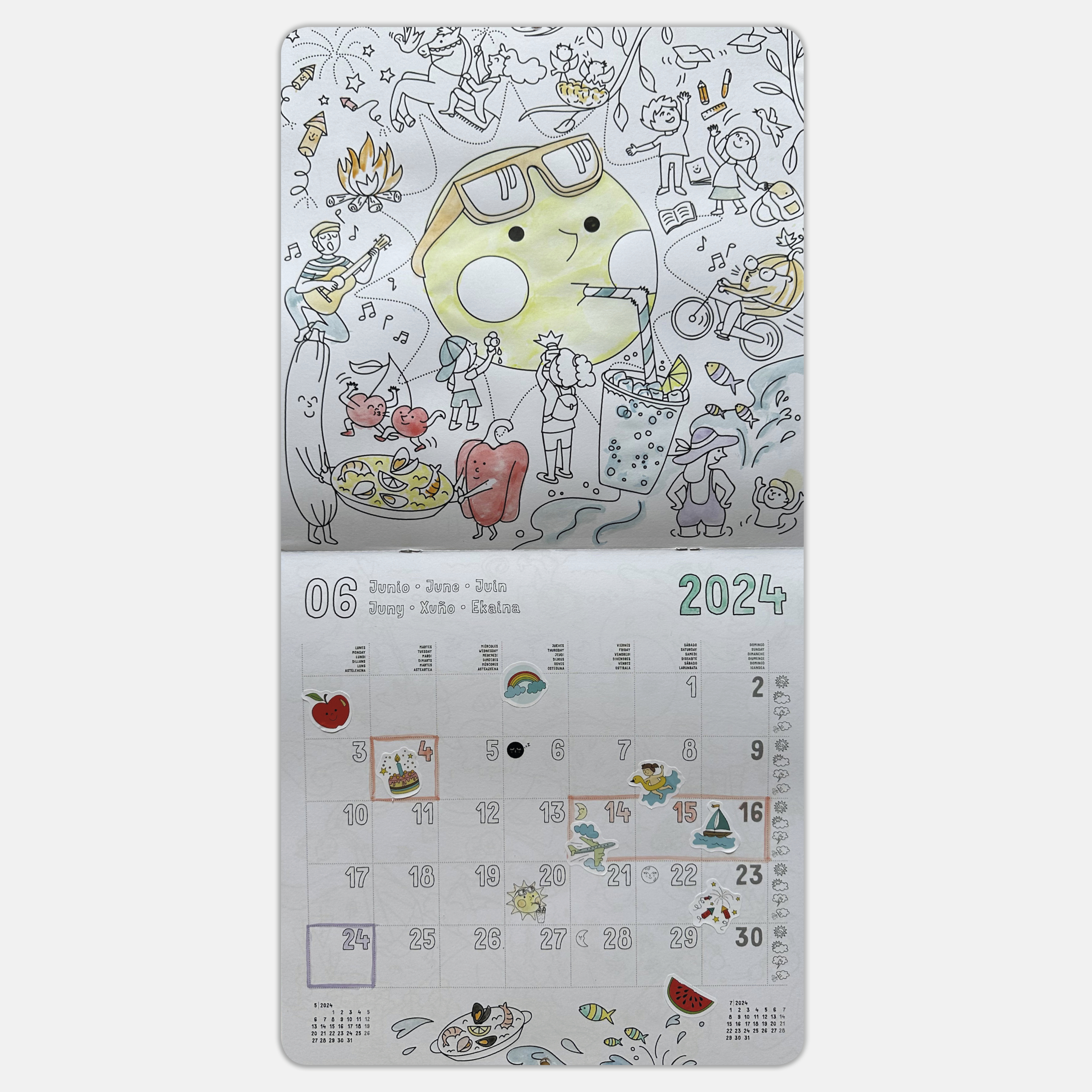 COLORING CALENDAR 2024 24COLG 5 scaled