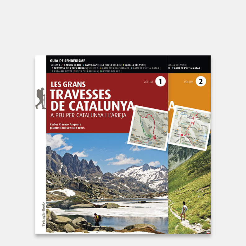 Las grandes Travesías de Cataluña. Vol 1 - Vol 2 cob gct c travesses catalunya