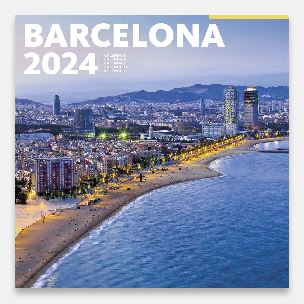 Barcelona 24bg1 calendario pared 2024 barcelona