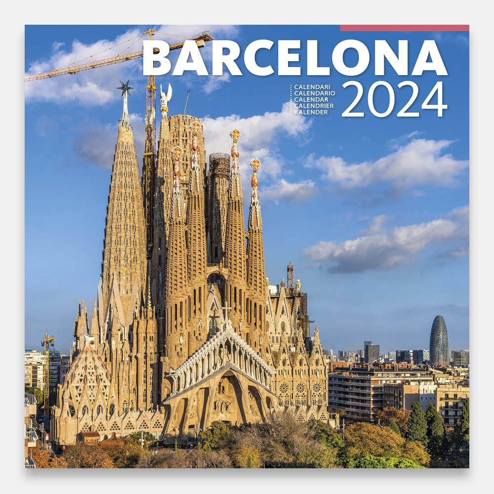 Calendari Barcelona 24bg2 calendario pared 2024 barcelona