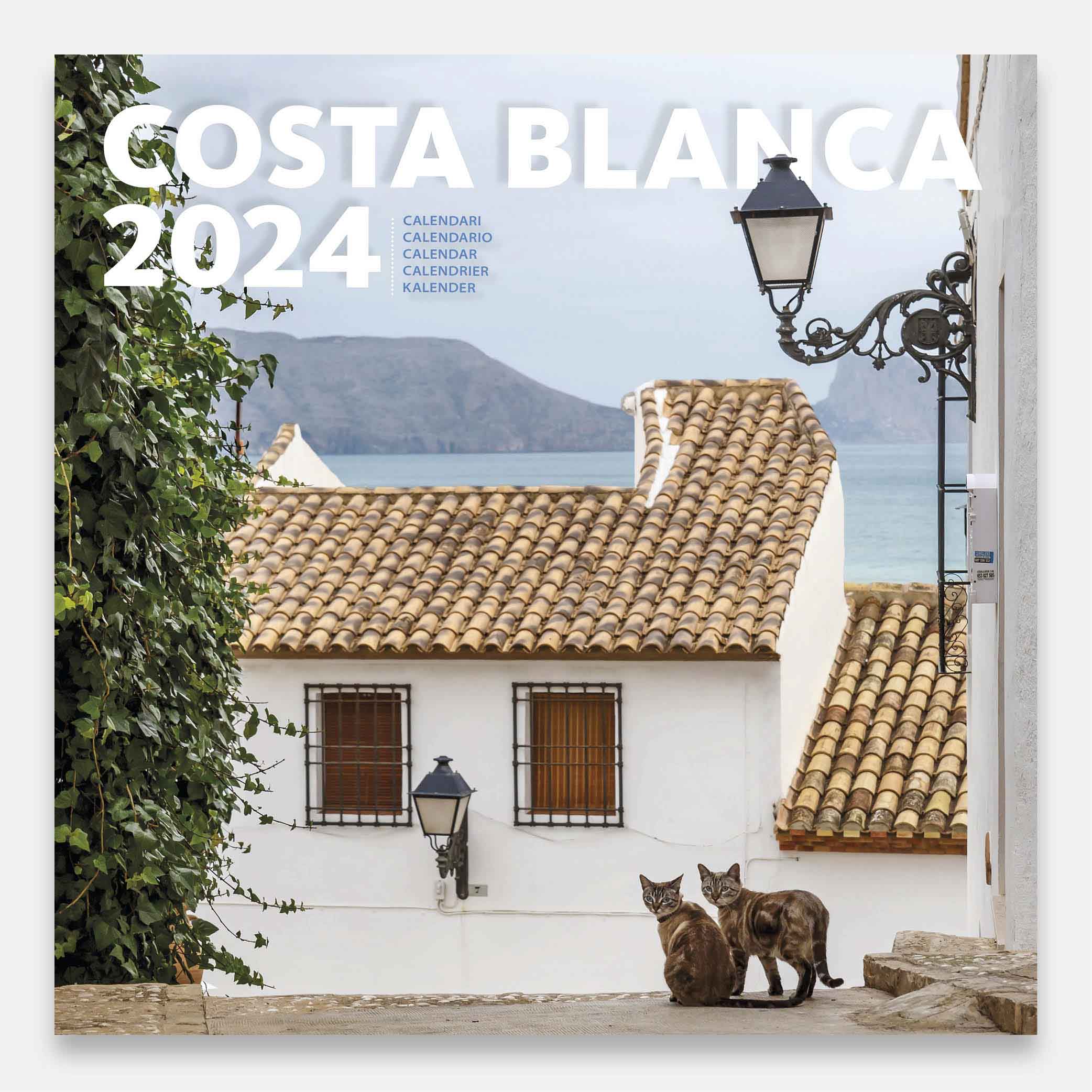 Costa Blanca 24blg calendario pared 2024 costa blanca
