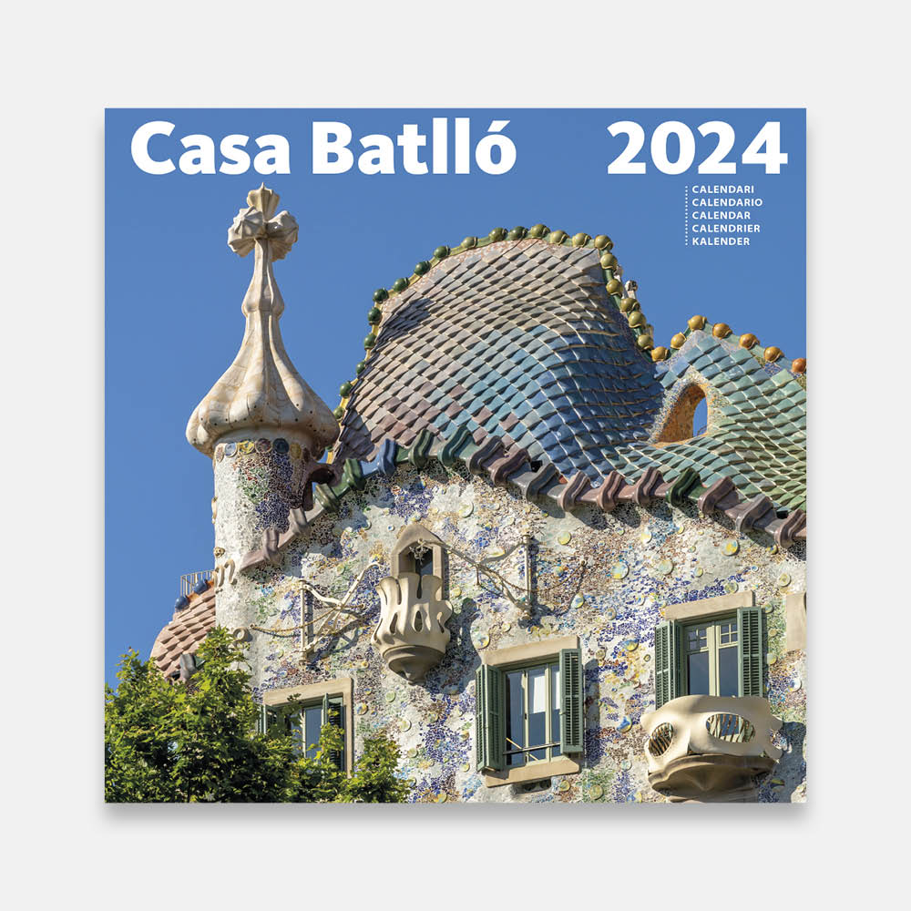 Calendario 2024 Casa Batlló 24cb calendario pared 2024 gaudi batllo