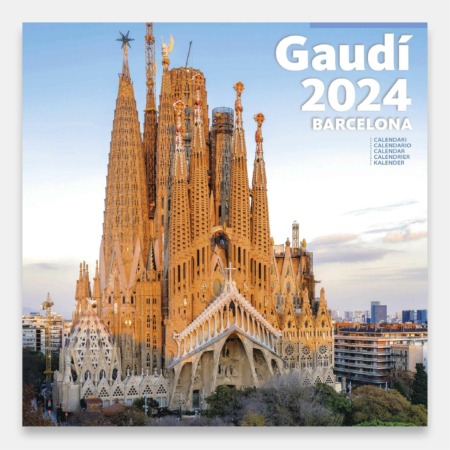 Calendario > Pared Gran Formato - Gaudí-1 B (S. Família)