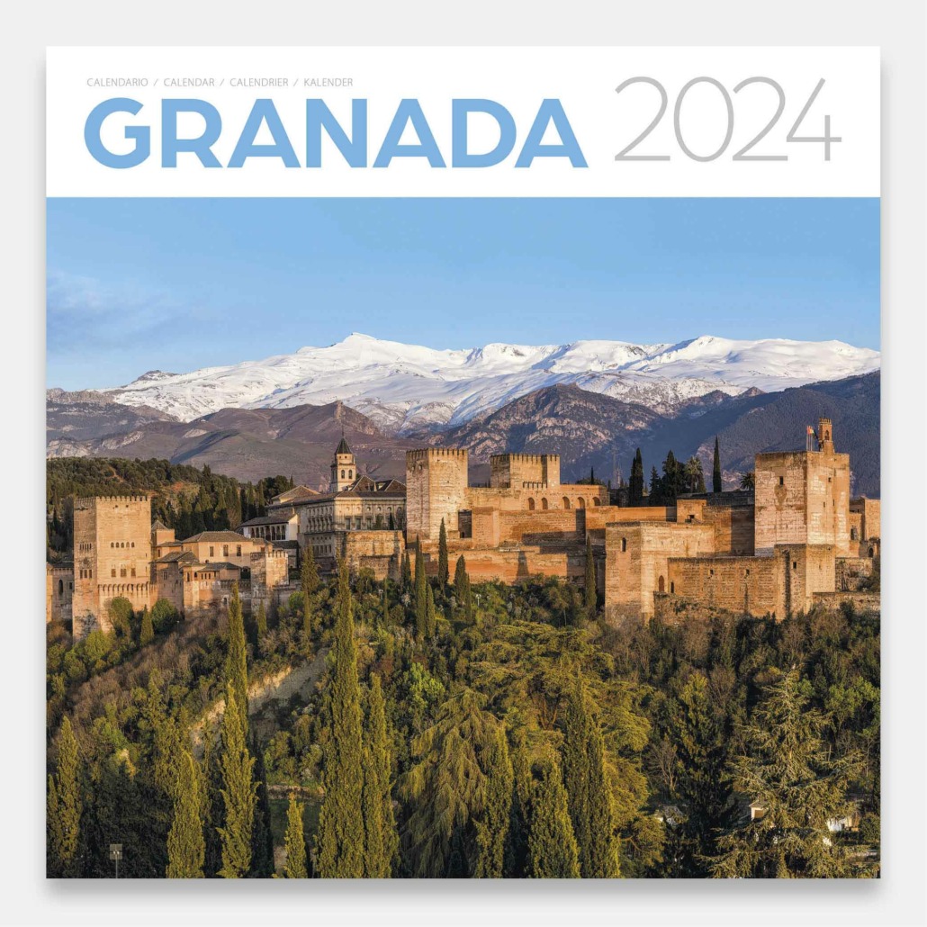 Calendario 2024 Granada y la Alhambra Triangle Editorial