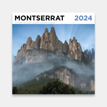 Calendario > Pared Pequeño Formato 16x16 cm - Montserrat