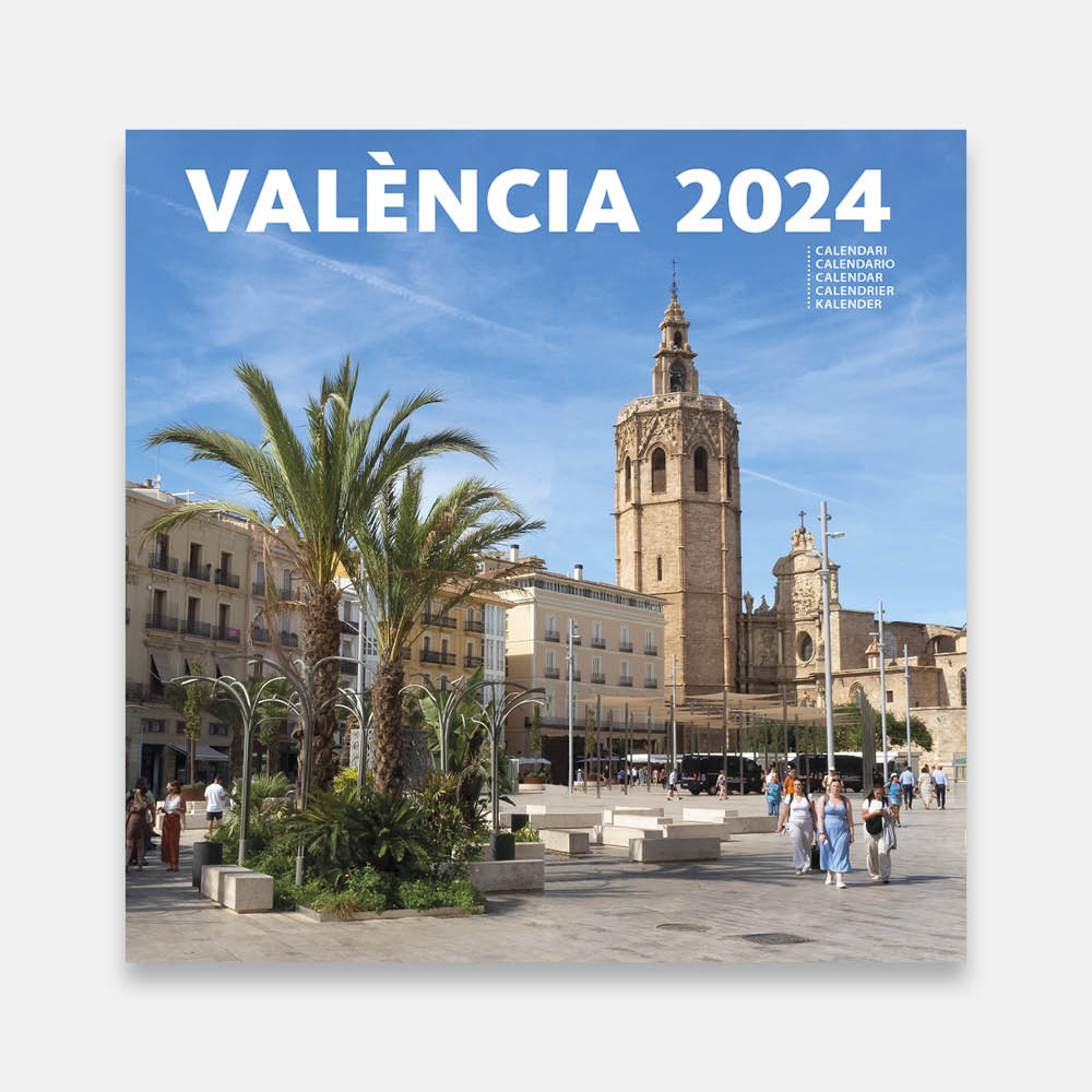 Calendario 2024 València 24val calendario pared 2024 valencia