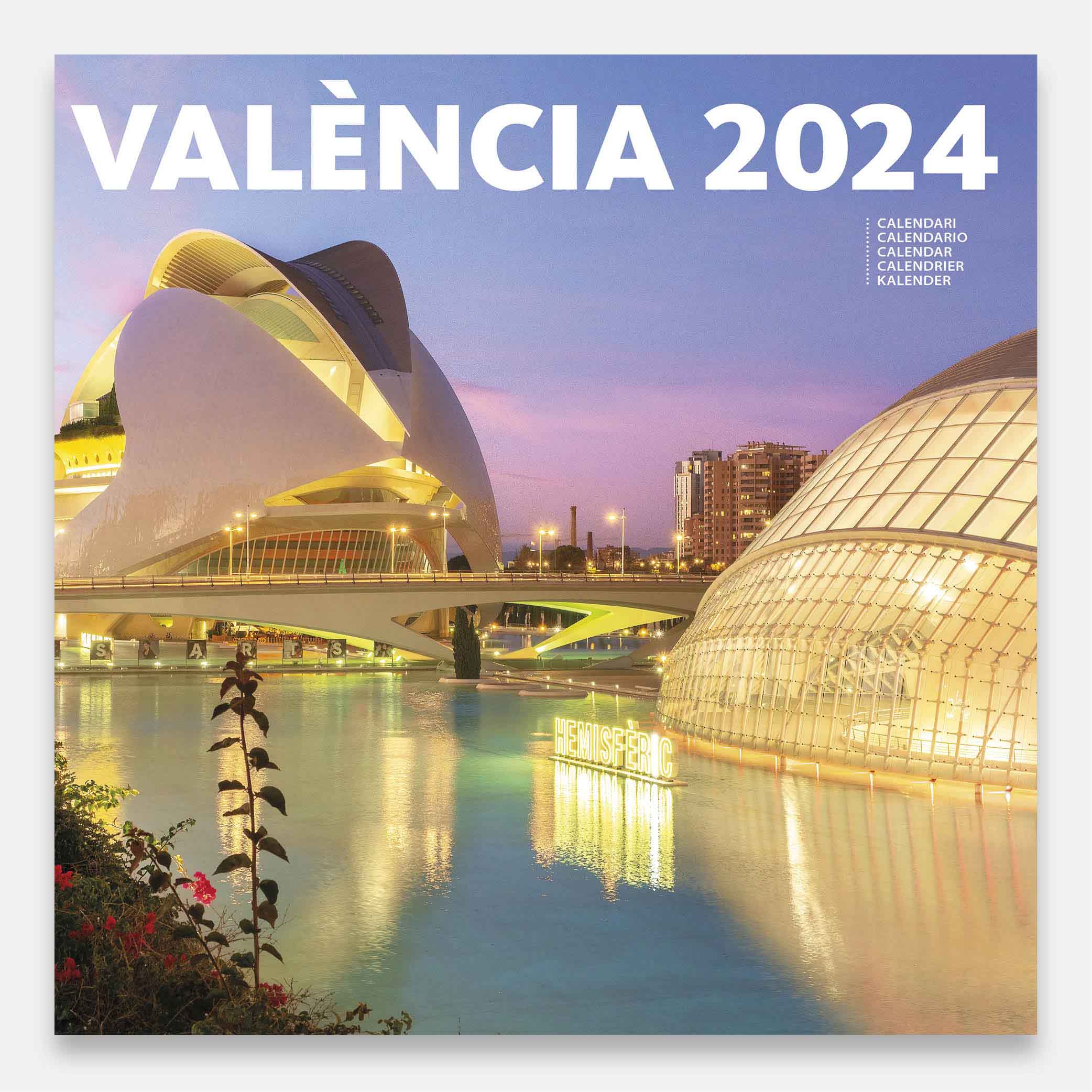 València 24valg calendario pared 2024 valencia