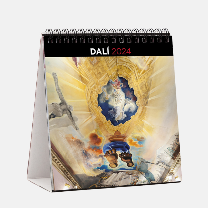 Dalí s24d calendario sobremesa 2024 salvador dali