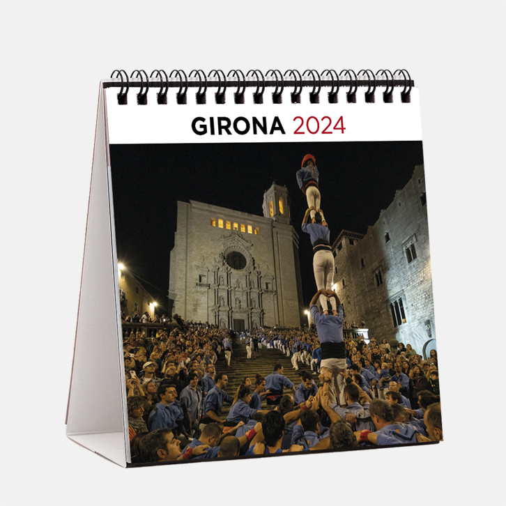 Girona s24gir calendario sobremesa 2024 girona gerona