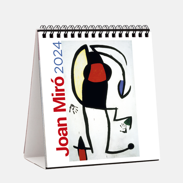 Calendari Miró - Palma s24mi calendario sobremesa 2024 joan miro mallorca