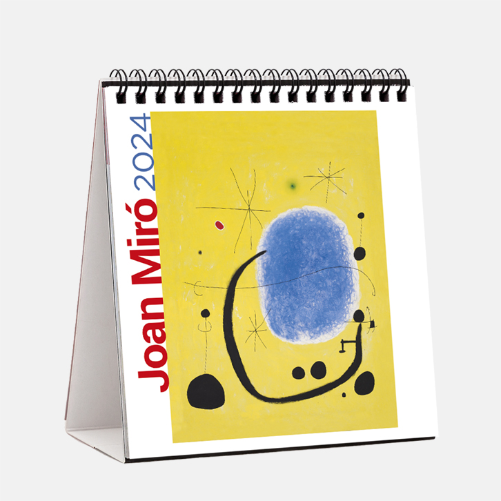 Miró - Barcelona s24mi2 calendario sobremesa 2024 joan miro barcelona
