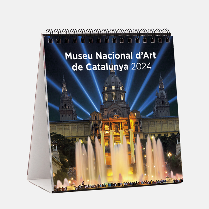 National Art Museum of Catalonia s24mnc calendario sobremesa 2024 museu nacional art catalunya