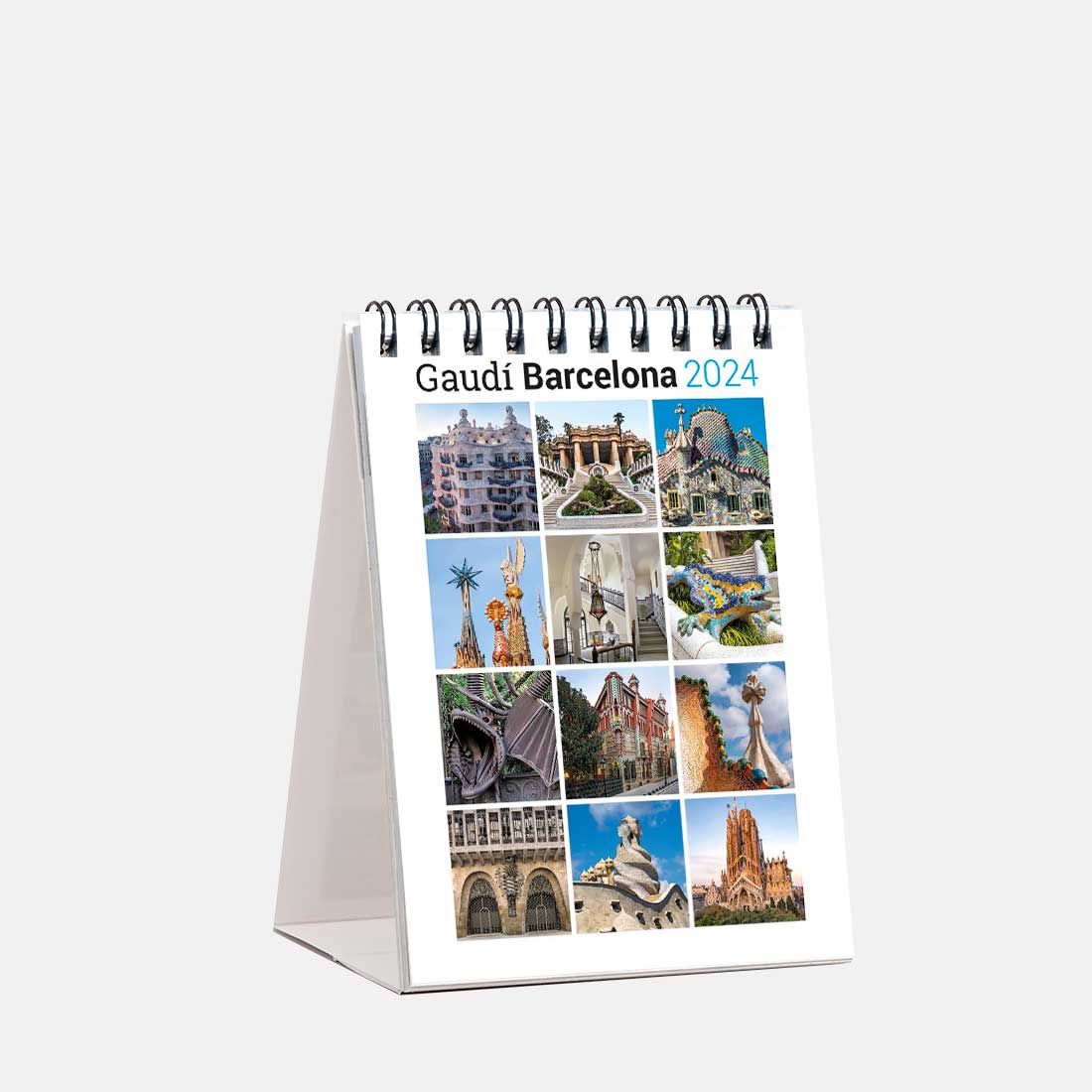 Calendario 2024 Gaudí sm24g1 d calendario sobremesa 2024 gaudi barcelona