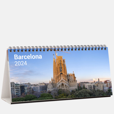 Calendario > Sobremesa Panorámico - Barcelona