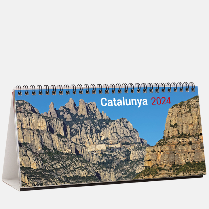 Catalonia sp24cat calendario sobremesa 2024 catalunya catalonia cataluna