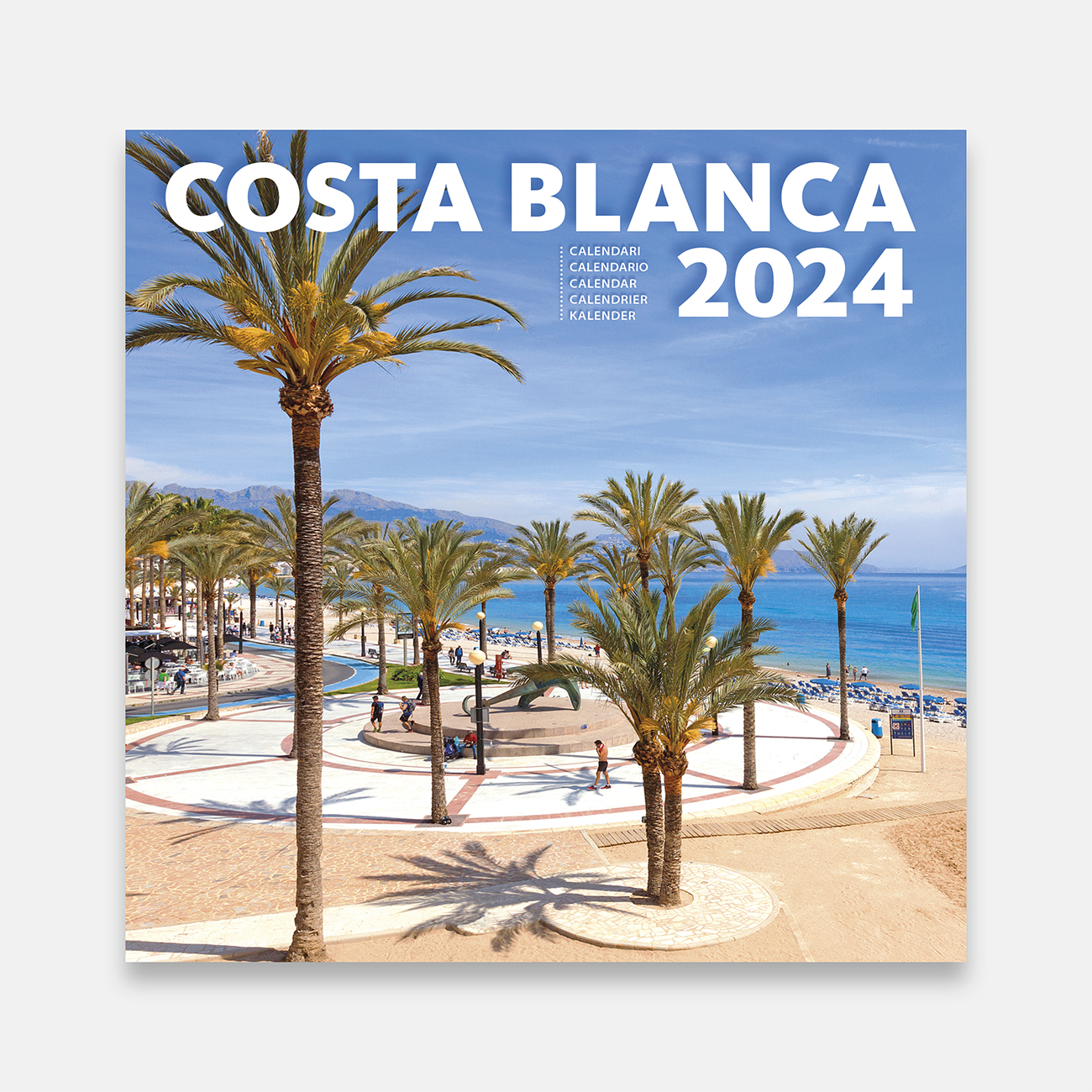 Calendario 2025 Costa Blanca 25bl b calendario pared 2025 costa blanca