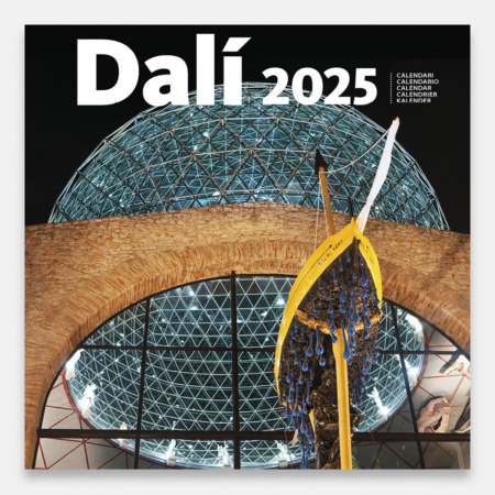Calendario 2025 Dalí. Acércate al genio empordanés Salvador Dalí a través de la selección de 12 imágenes sobre el Teatre-Museu Dalí de Figueres que hemos preparado para ti en este vistoso calendario.