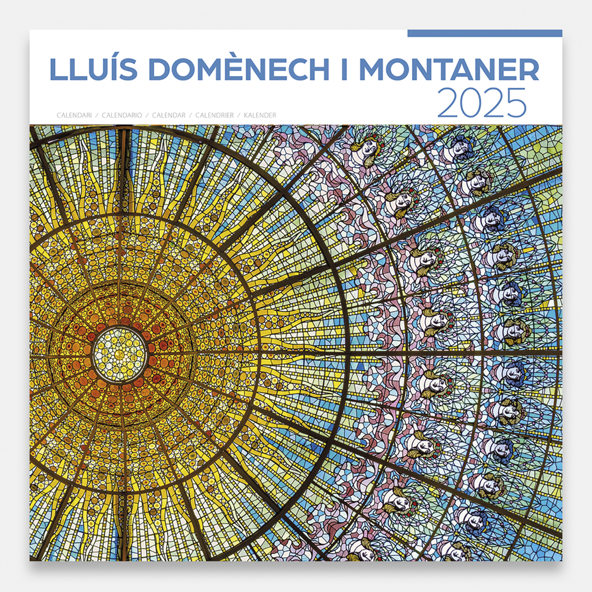 Calendar 2025 Lluís Domènech i Montaner 25dmg1a calendario pared 2025 lluis domenech