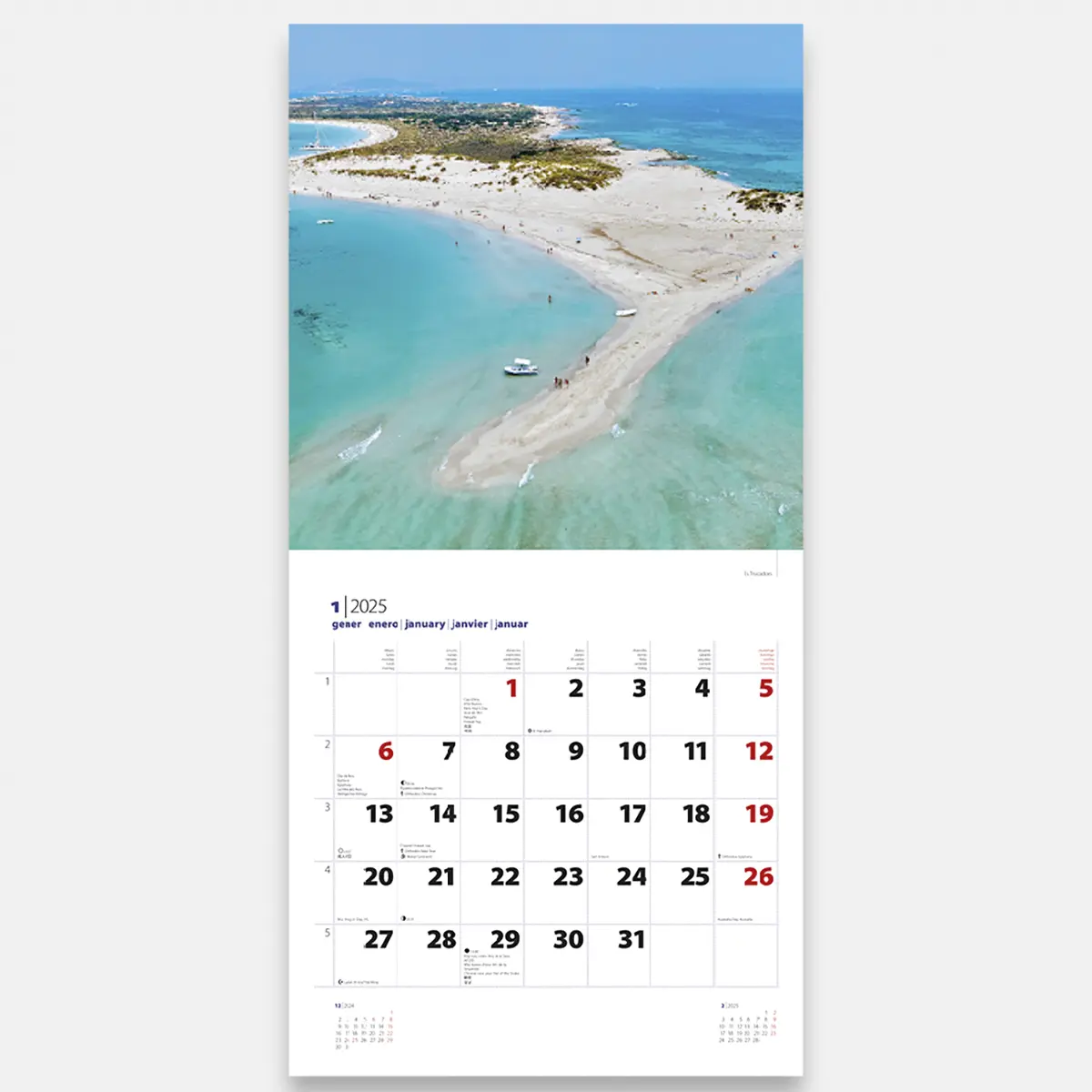 Calendrier 2025 Formentera 25forg3 calendario pared 2025 formentera