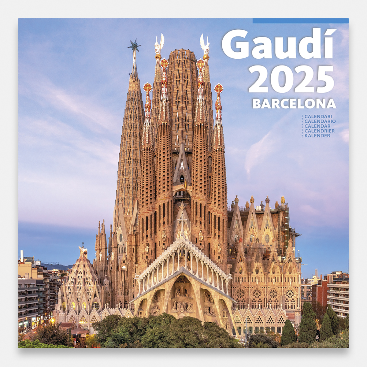 Calendario 2025 Gaudí-1 B (S. Família) 25gg1 b calendario pared 2025 gaudi sagrada familia