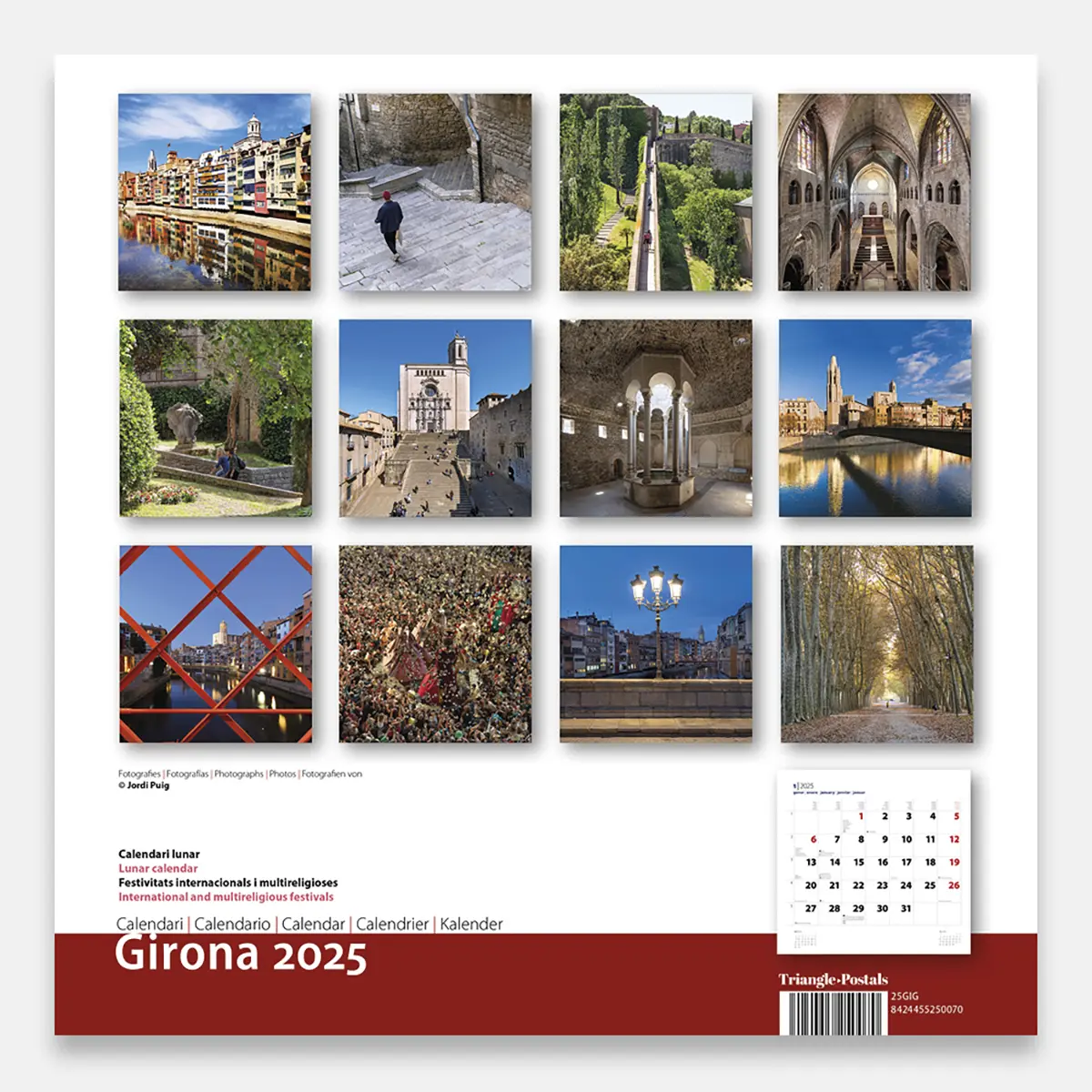 Calendari 2025 Girona 25gig2 calendario pared 2025 girona