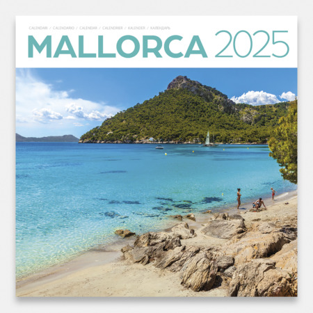 Calendario 2025 Mallorca. Hermosos paisajes