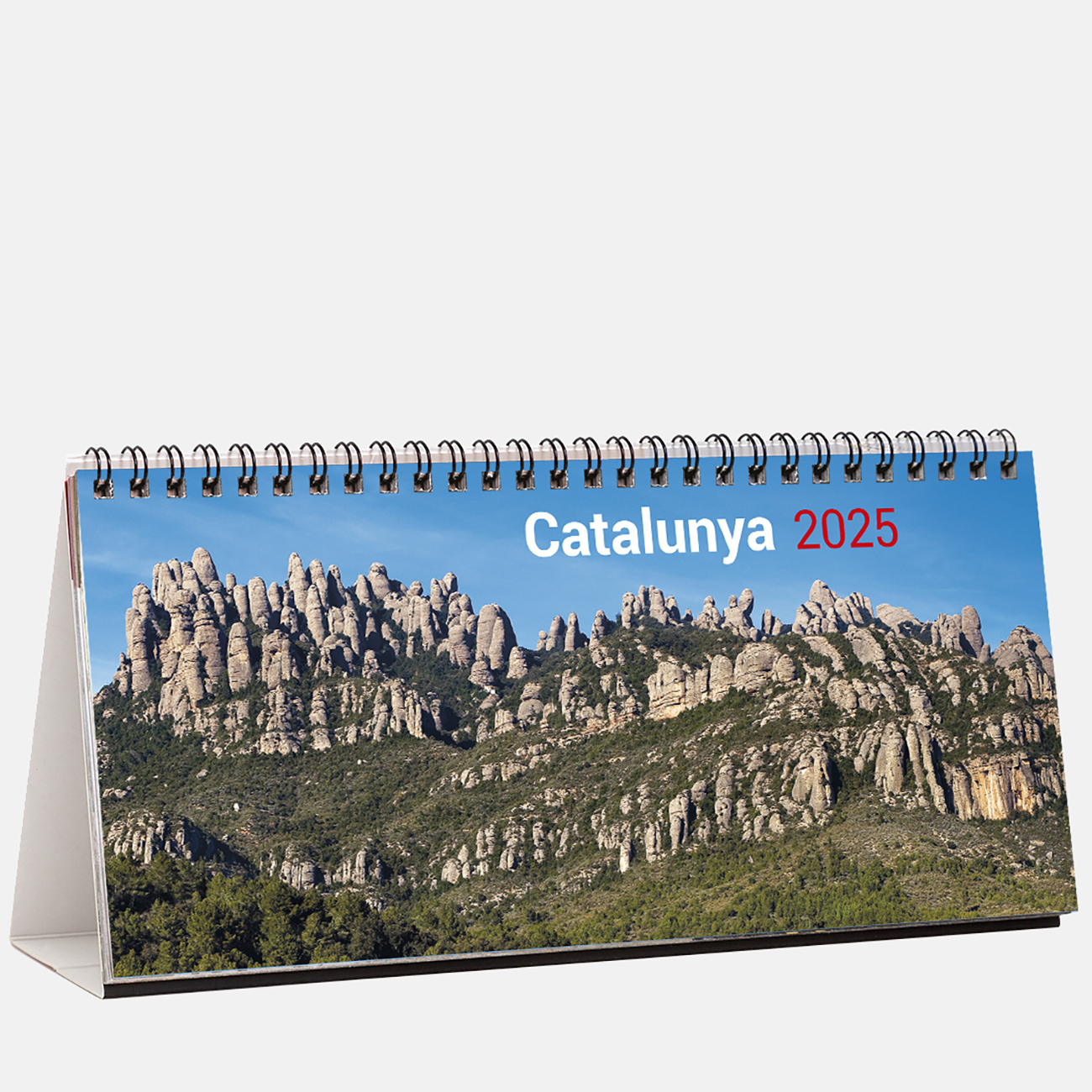 Calendrier 2025 Catalogne s25cat calendario sobremesa panoramico 2025 catalunya