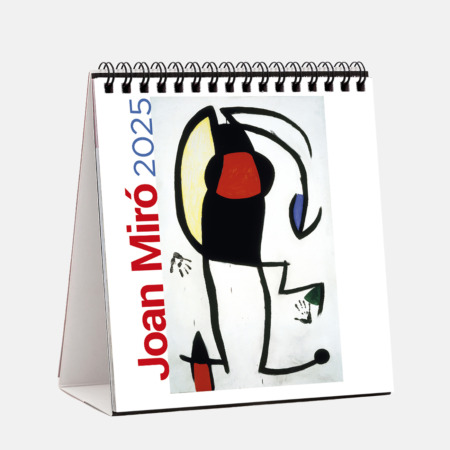 Calendario 2025 Miró - Palma. Un práctico calendario con 12 imágenes de obras del artista expuestas en la Fundació Pilar i Joan Miró de Mallorca