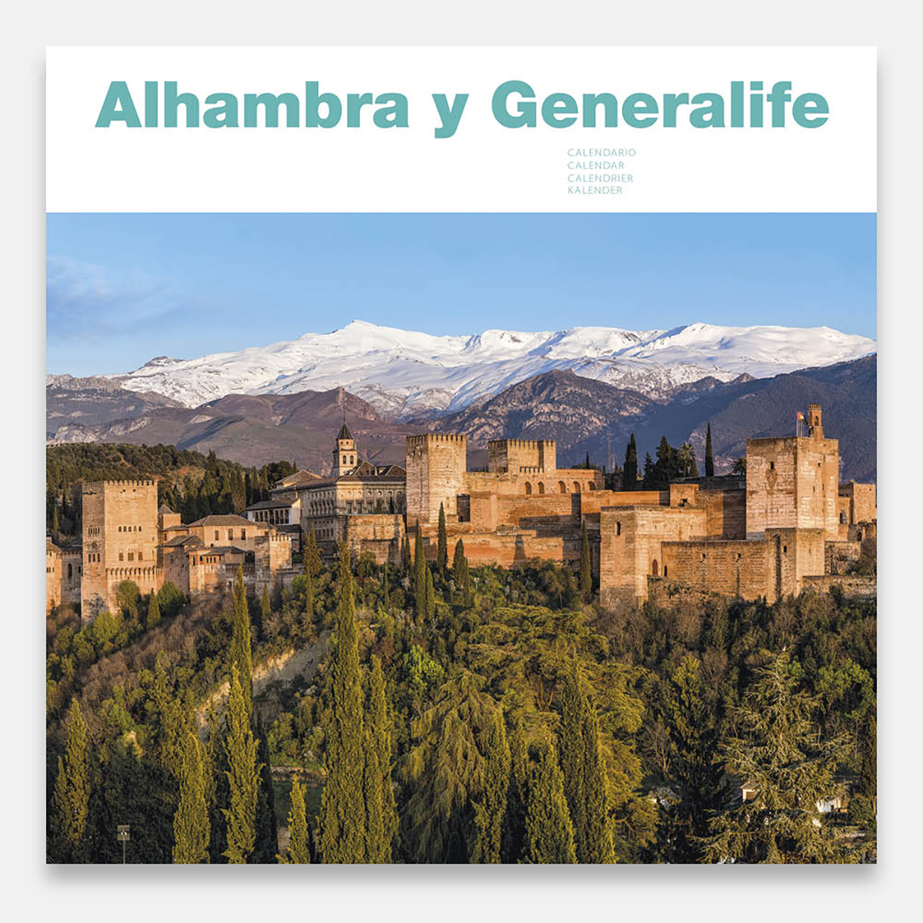 Calendari 2026 Alhambra 26AL calendario pared 2026 alhambra