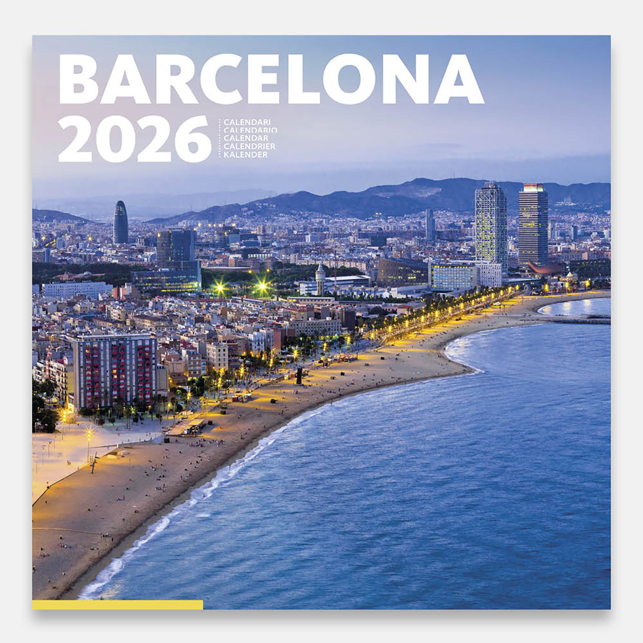 Calendari 2026 Barcelona (Barceloneta) 26bg1 calendario pared 2026 barcelona