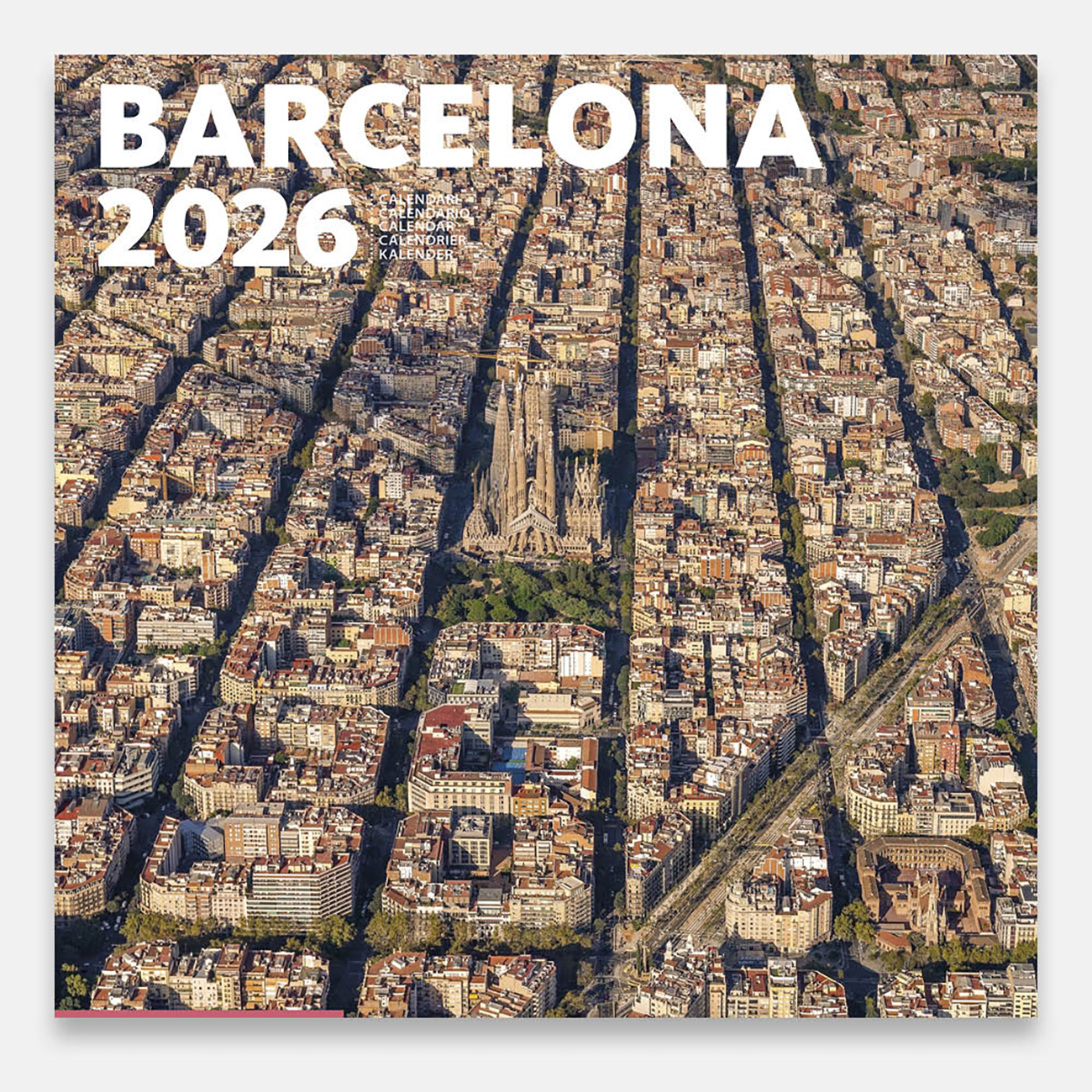 Calendrier 2026 Barcelona (Eixample) 26bg2 calendario pared 2026 barcelona