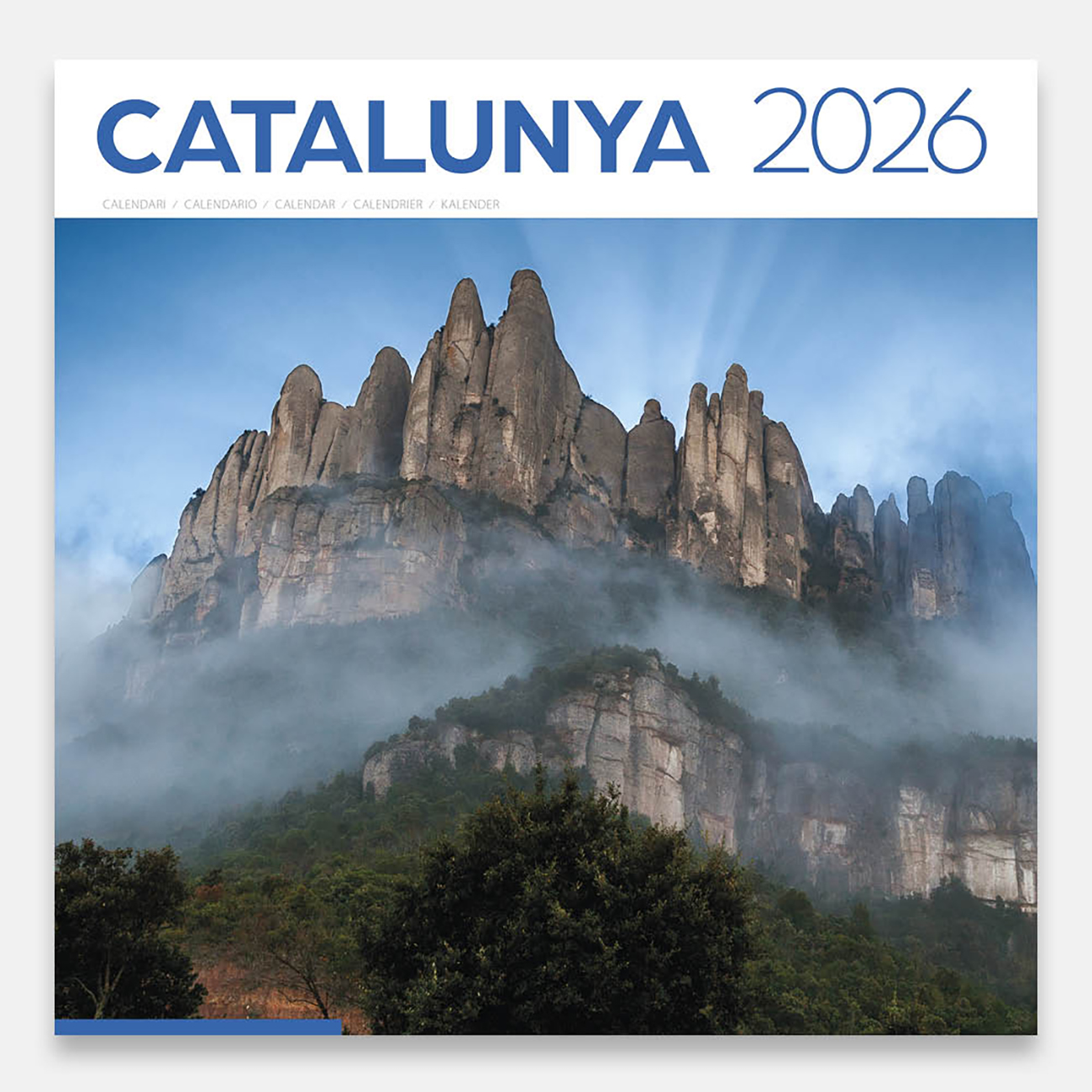 Calendari 2026 Catalunya 26catg calendario pared 2026 catalunya cataluna catalonia