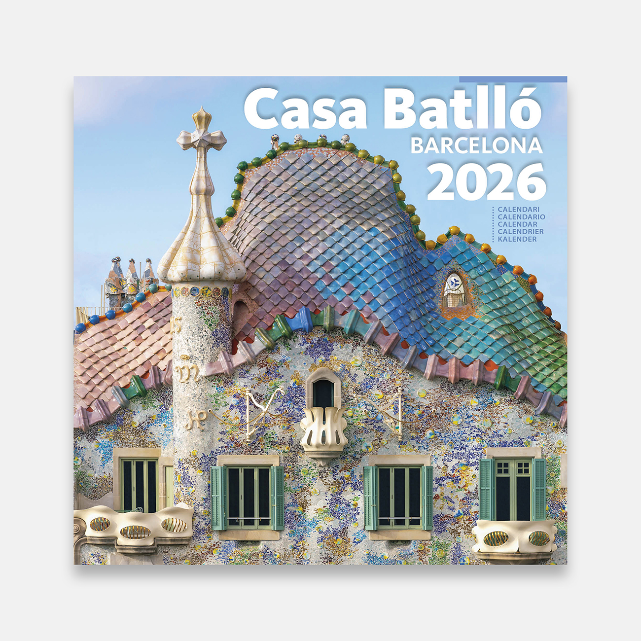 Calendari 2026 Casa Batlló 26cb calendario pared 2026 gaudi casa batllo