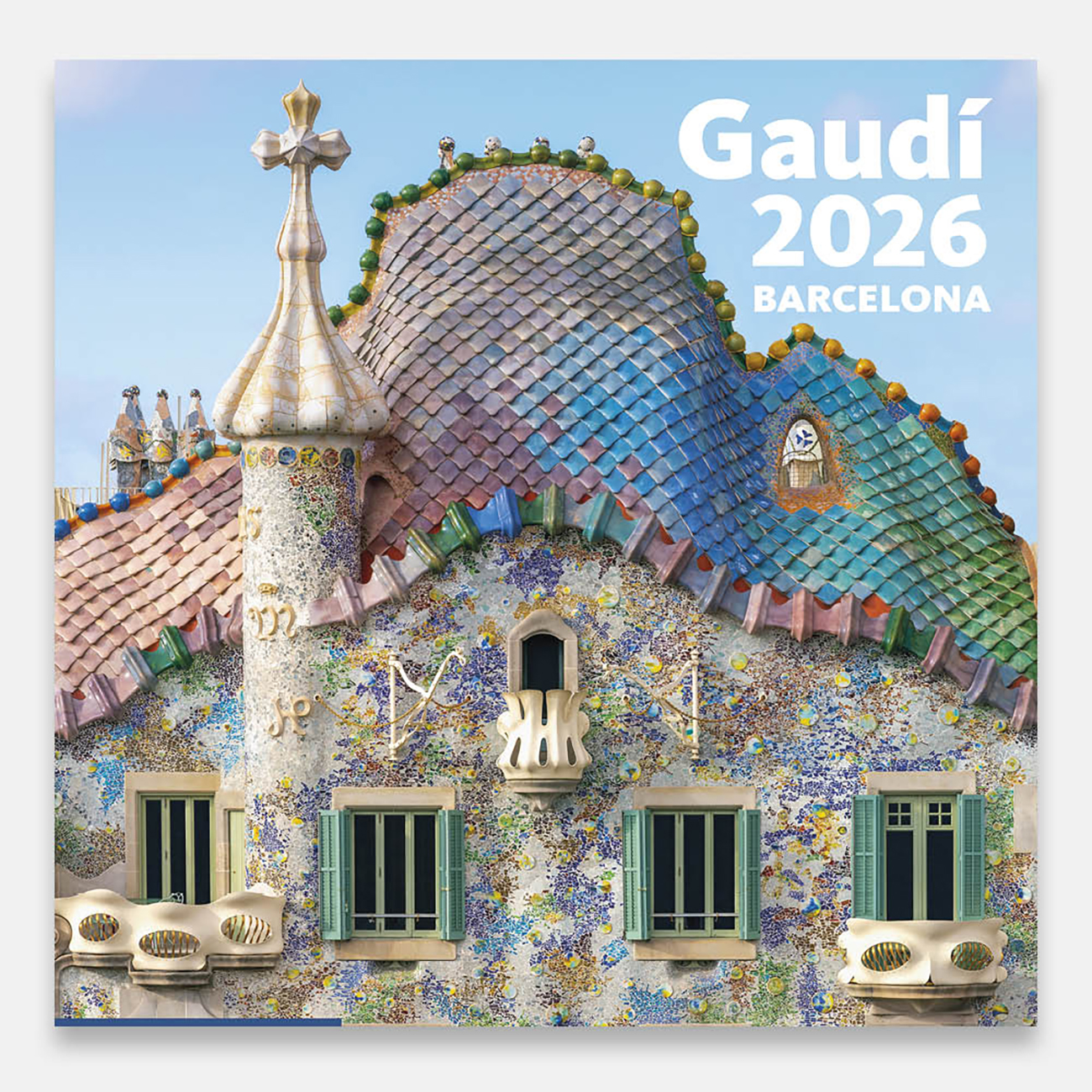 Calendari 2026 Gaudí-1 A (Batlló) 26gg1 a calendario pared 2026 gaudi batllo