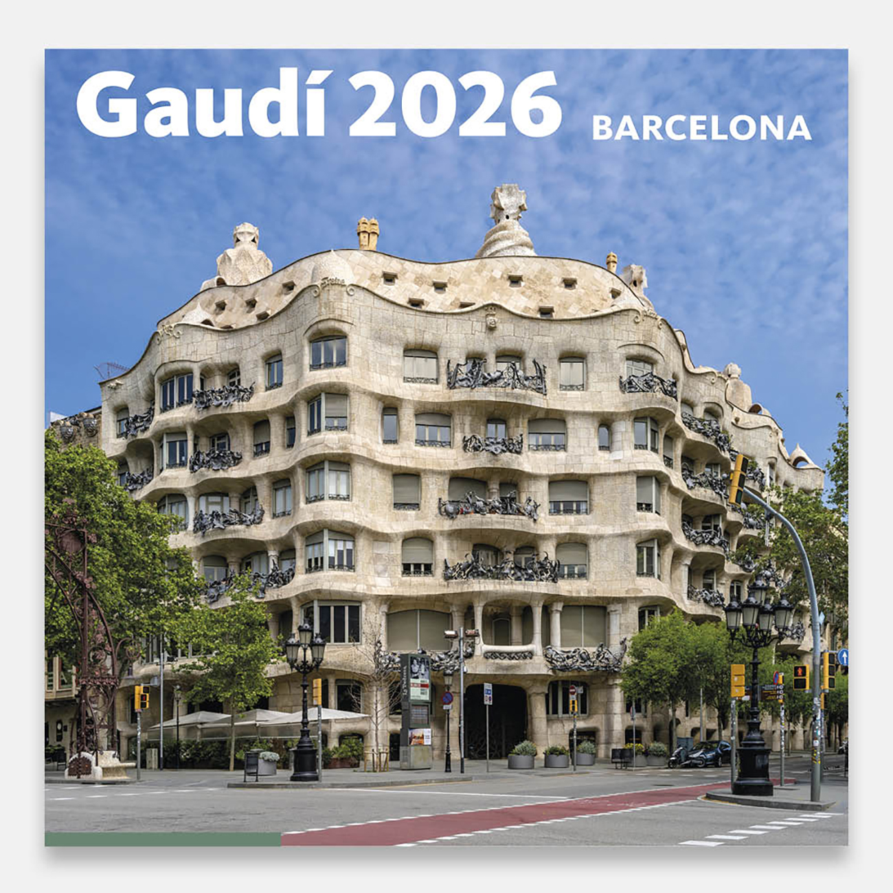 Calendari 2026 Gaudí-2 B (Pedrera) 26gg2 b calendario pared 2026 gaudi pedrera