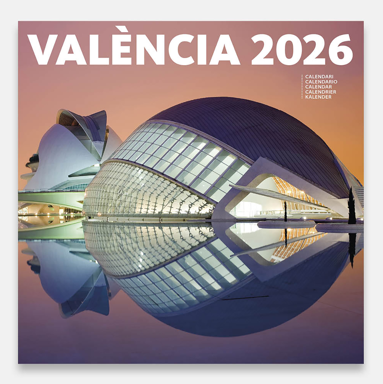 Calendrier 2026 Valencia 26VALg calendario pared 2026 valencia