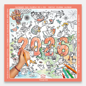 Coloring calendar 2026 cob 26colg