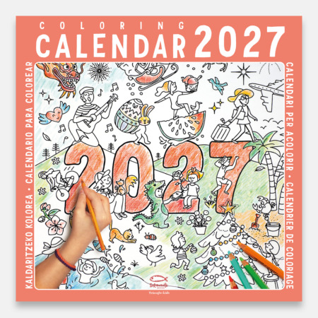 Coloring calendar 2027 27COLG