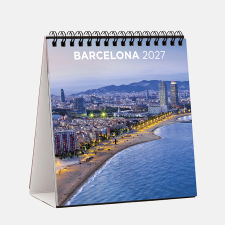 Calendario 2027 Sobremesa Barcelona-1 S27B1 2 2