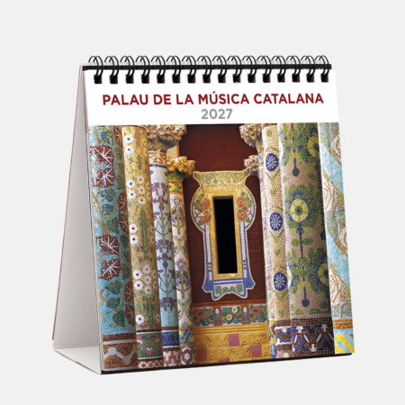 Calendario 2027 Sobremesa Palau de la Música S27PM 2 2