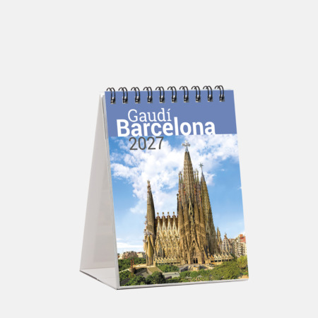 Calendari 2027 Sobretaula Mini Gaudí (S. Familia) SM27G2 1 1